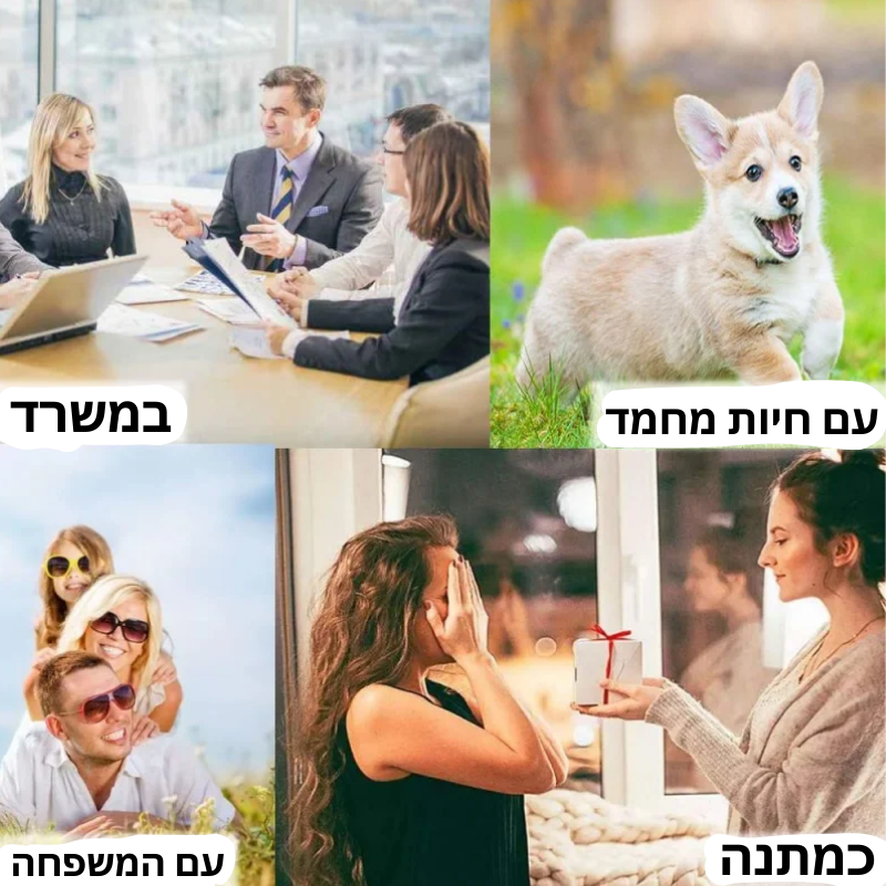 כפתור תקשורת לחיות מחמד – מקליט ומשמיע עד 30 שניות, תלמדו את הכלב או החתול שלכם לדבר איתכם